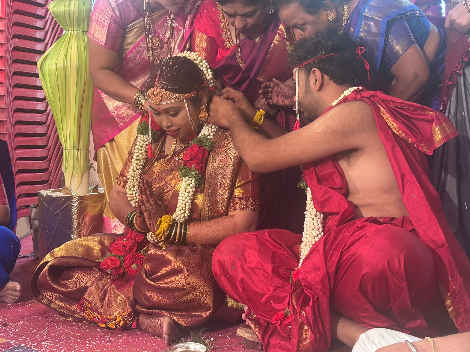 Akshate — the sacred moment